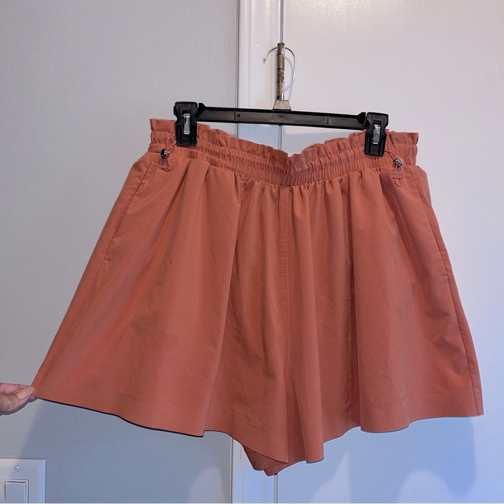 Athleta Rust Orange Athletic Skort Shorts